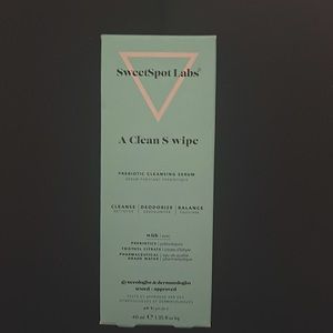 Sweetspot Labs: A Clean S Wipe Prebiotic Cleansing Serum. 1.35 fl oz. New.